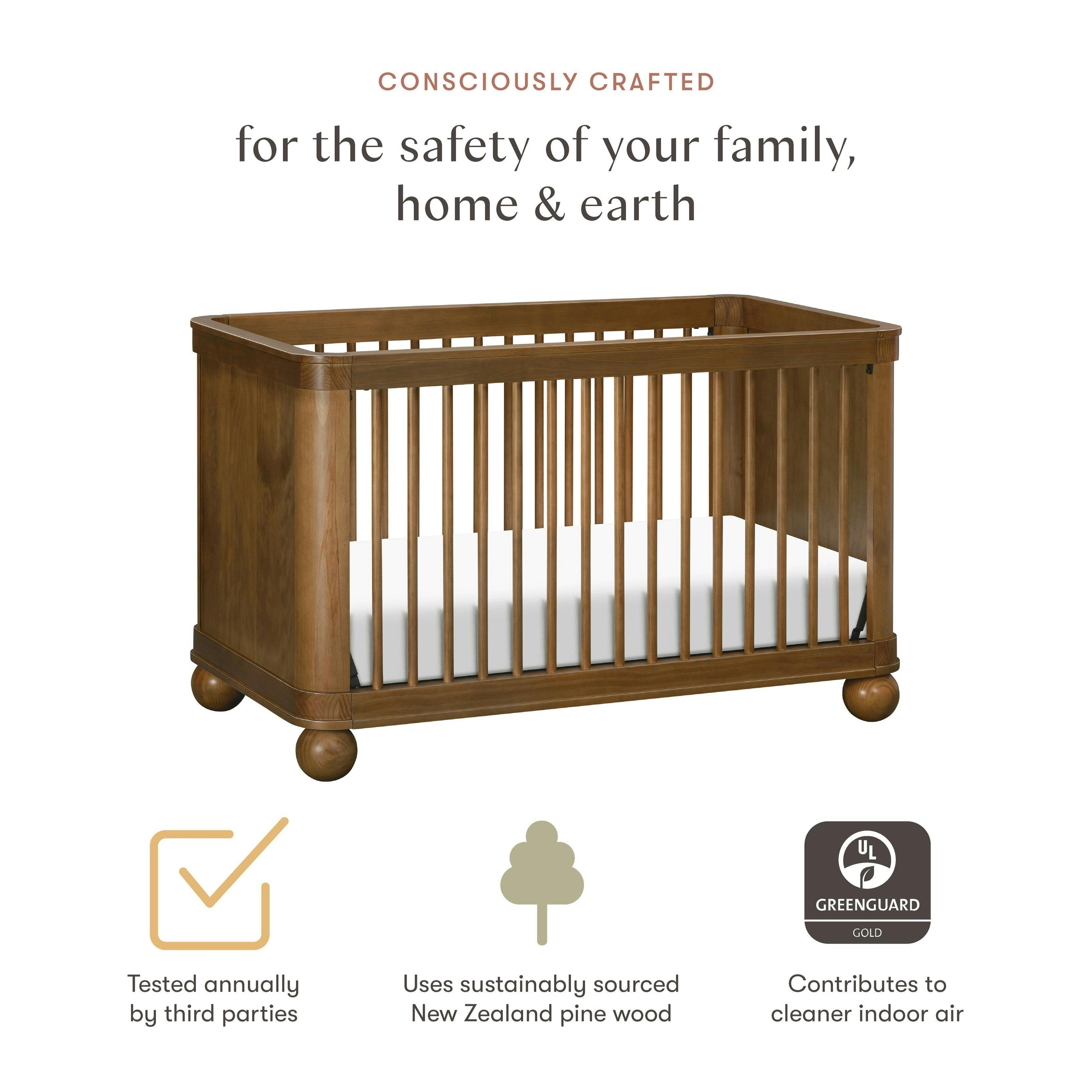 Babyletto Crosby 3-in-1 Convertible Crib