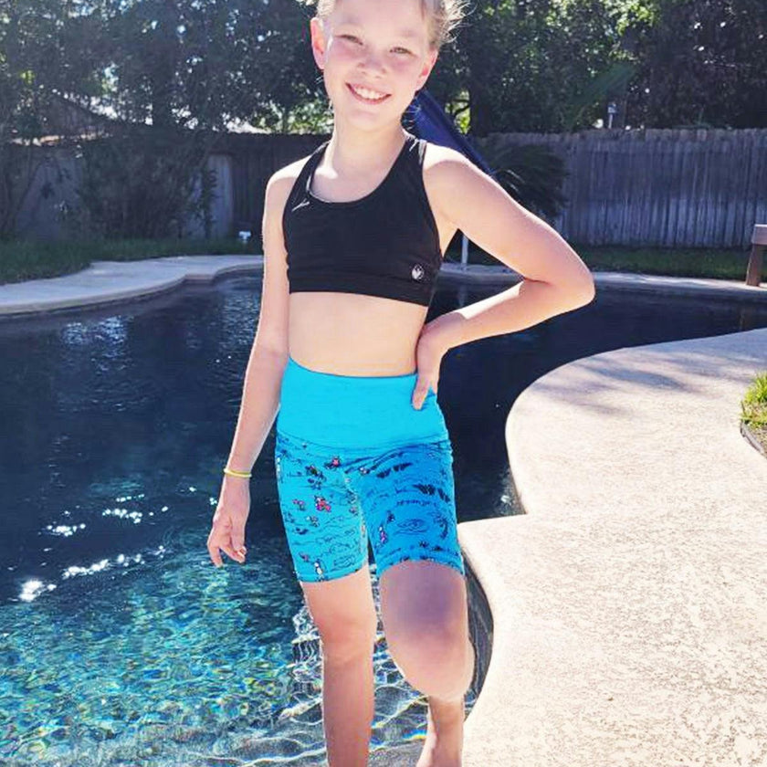 Diana - Printed Activewear Bike Shorts