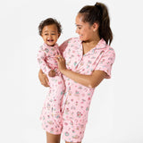 Candy Cane Lane Bamboo Convertible Footie