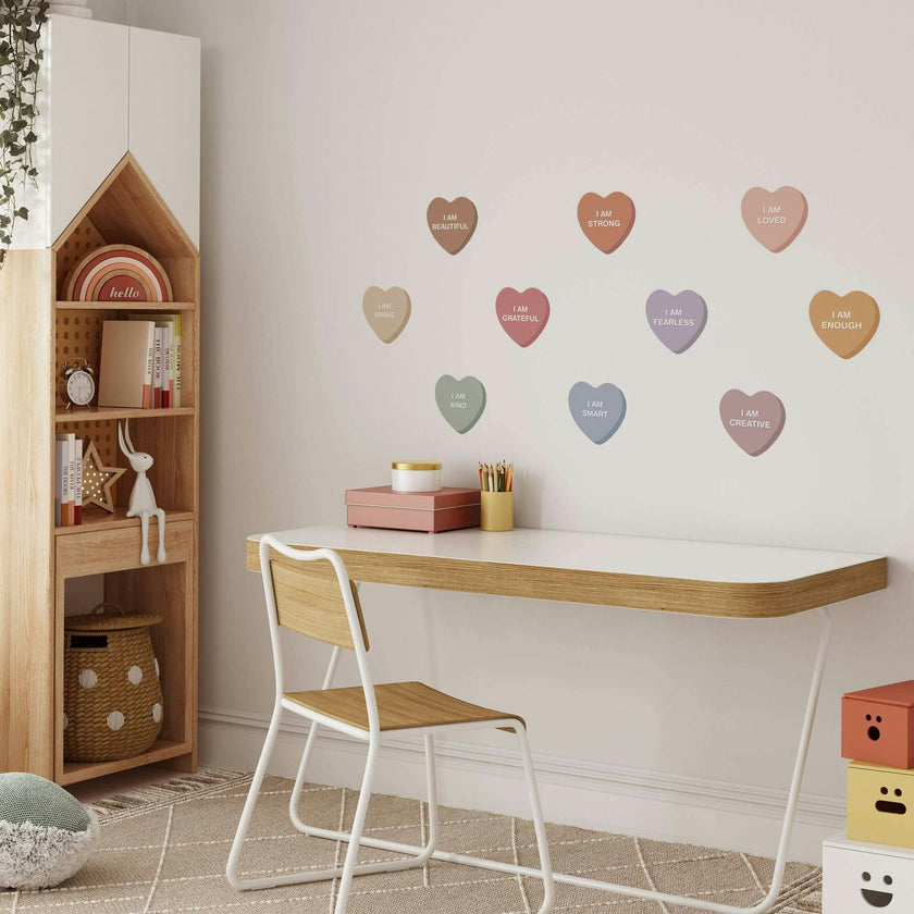 Peel & Stick Fabric Wall Stickers