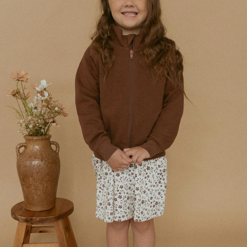 Organic Fleece Zipper Jacket
