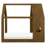 Uchi Montessori-Inspired House Full Bed in Natural Walnut