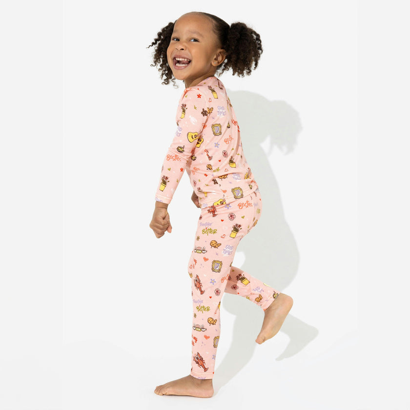 Friends: You're My Lobster Bamboo Kids Pajamas
