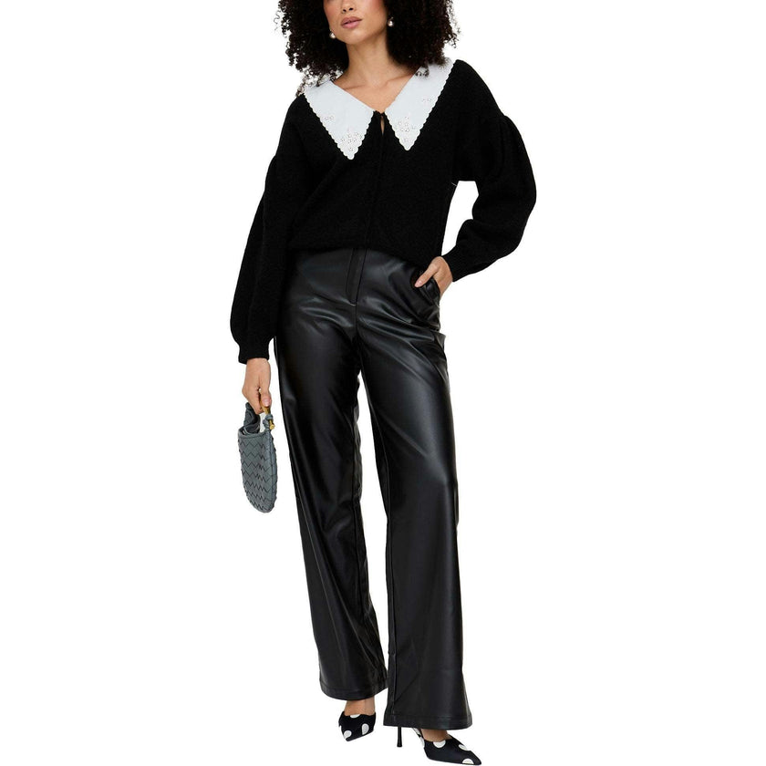 Suzzanna Embroidered Collar Cardigan