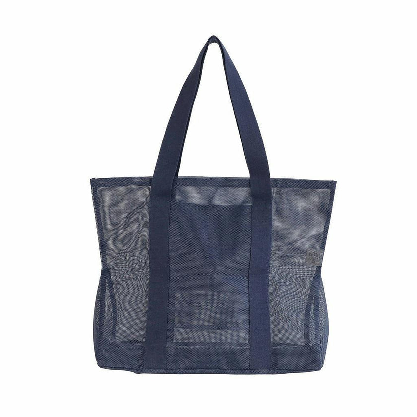 Beach Hauler™ - Mini Mesh Beach Bag – Deep Sea