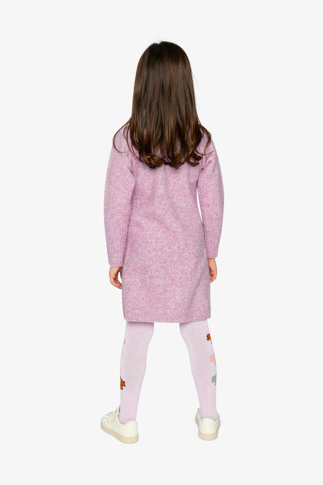 Poodle Knit Dress Lavender