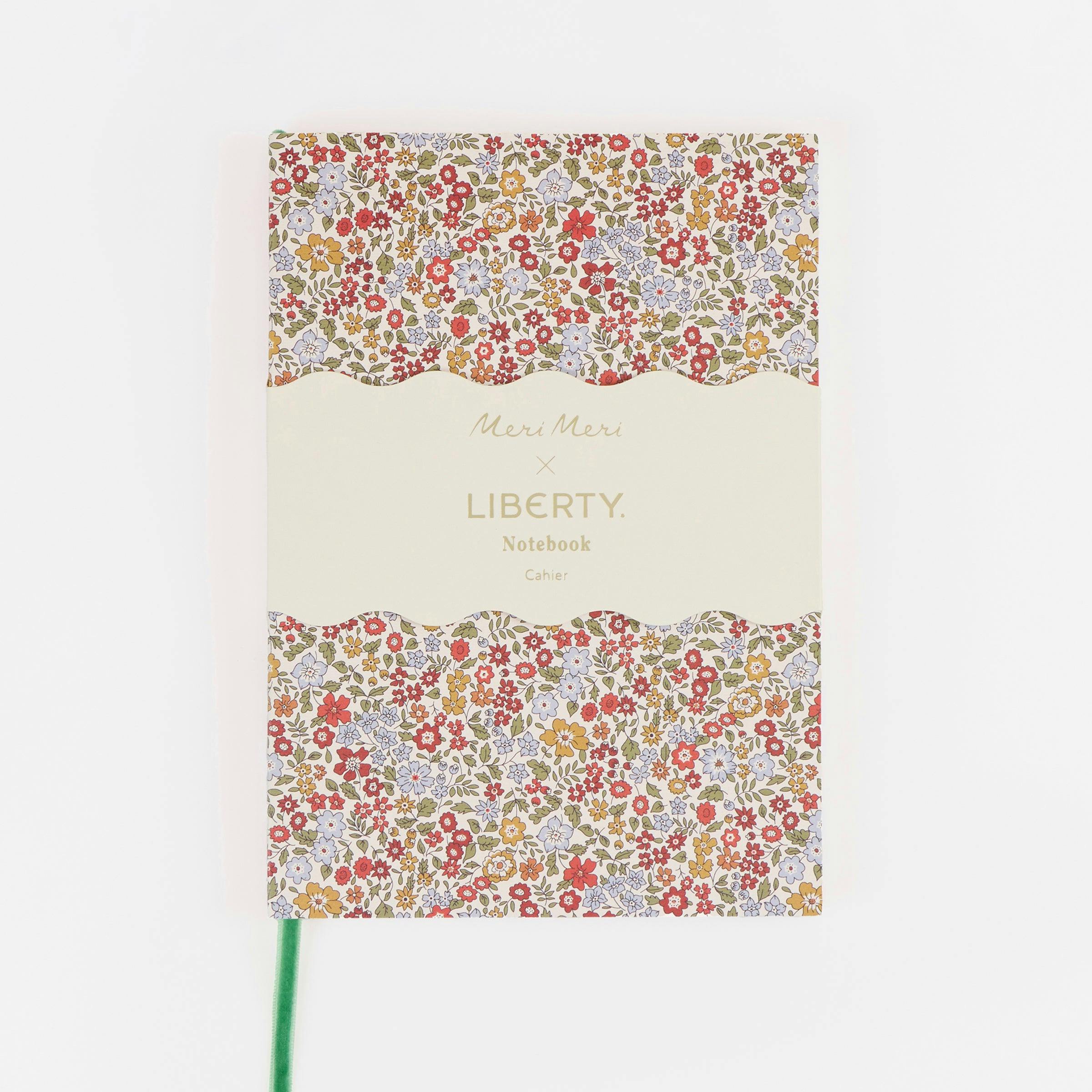 Meri Meri x Liberty Sweet Meadow Softcover Notebook