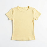 Girls Ribbed T-Shirt