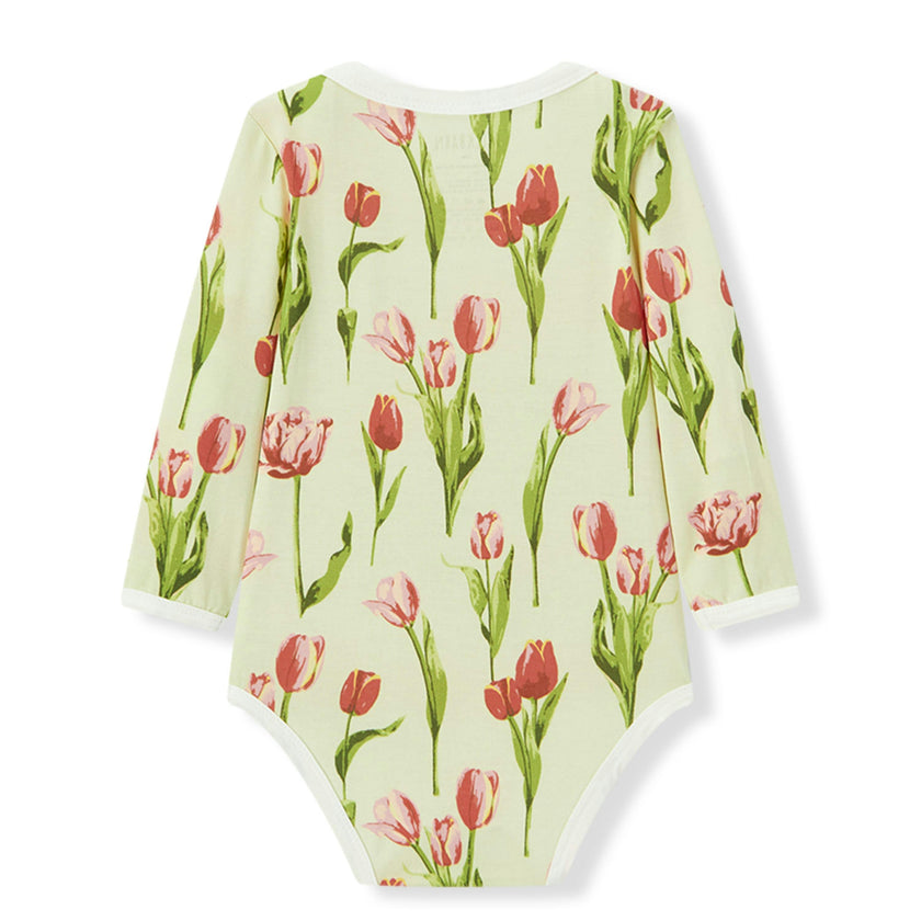 Tulip Luxe Stretch Long Sleeve One Piece