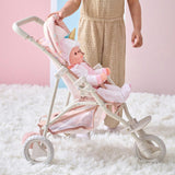 Olivia's Little World Confetti Doll Jogging Stroller with Retractable Canopy