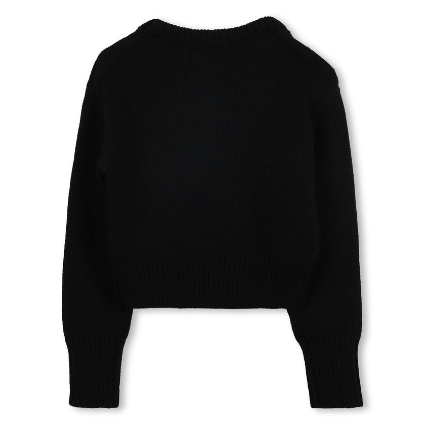 Black Headed Sweater For Girls
