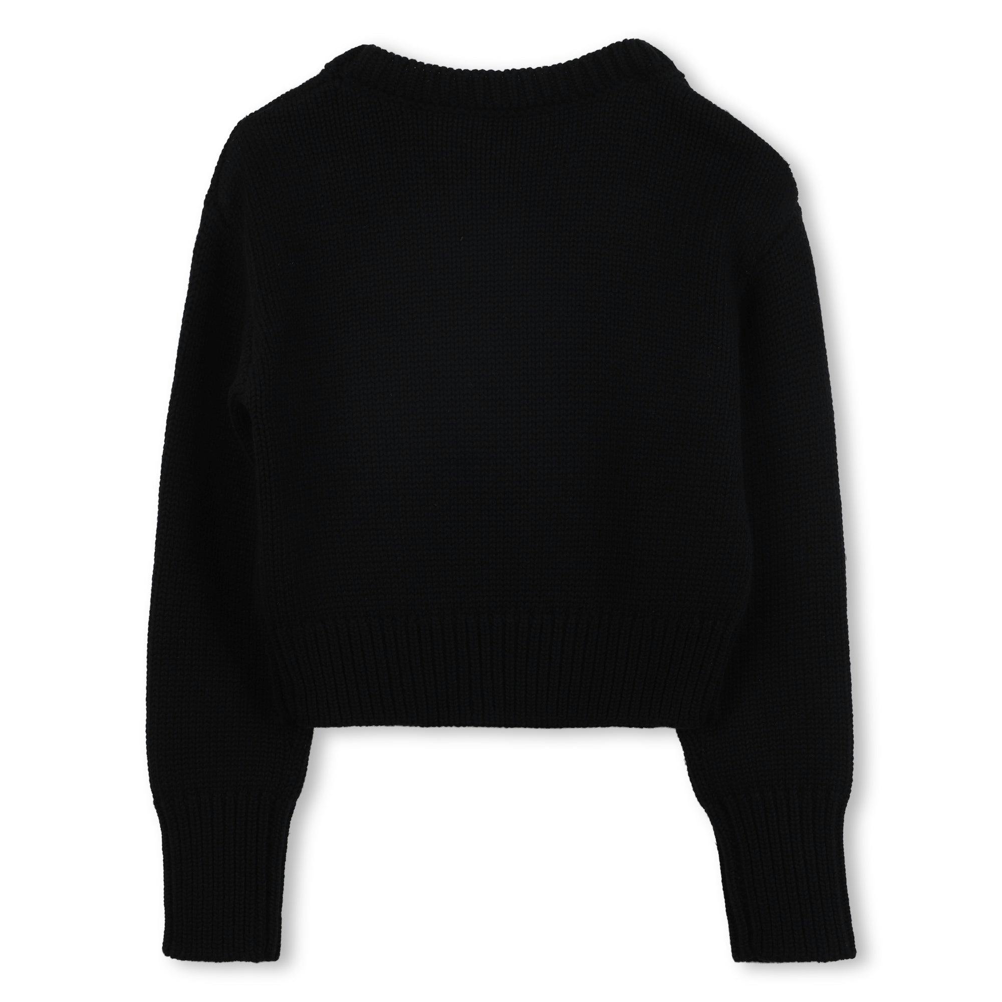 Black Headed Sweater For Girls