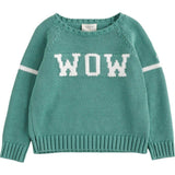"Wow" Retro Vibes Sweater