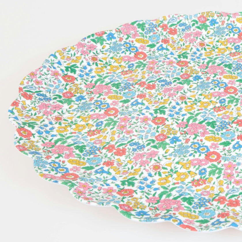 Meri Meri x Liberty Garden Party Reusable Large Platter