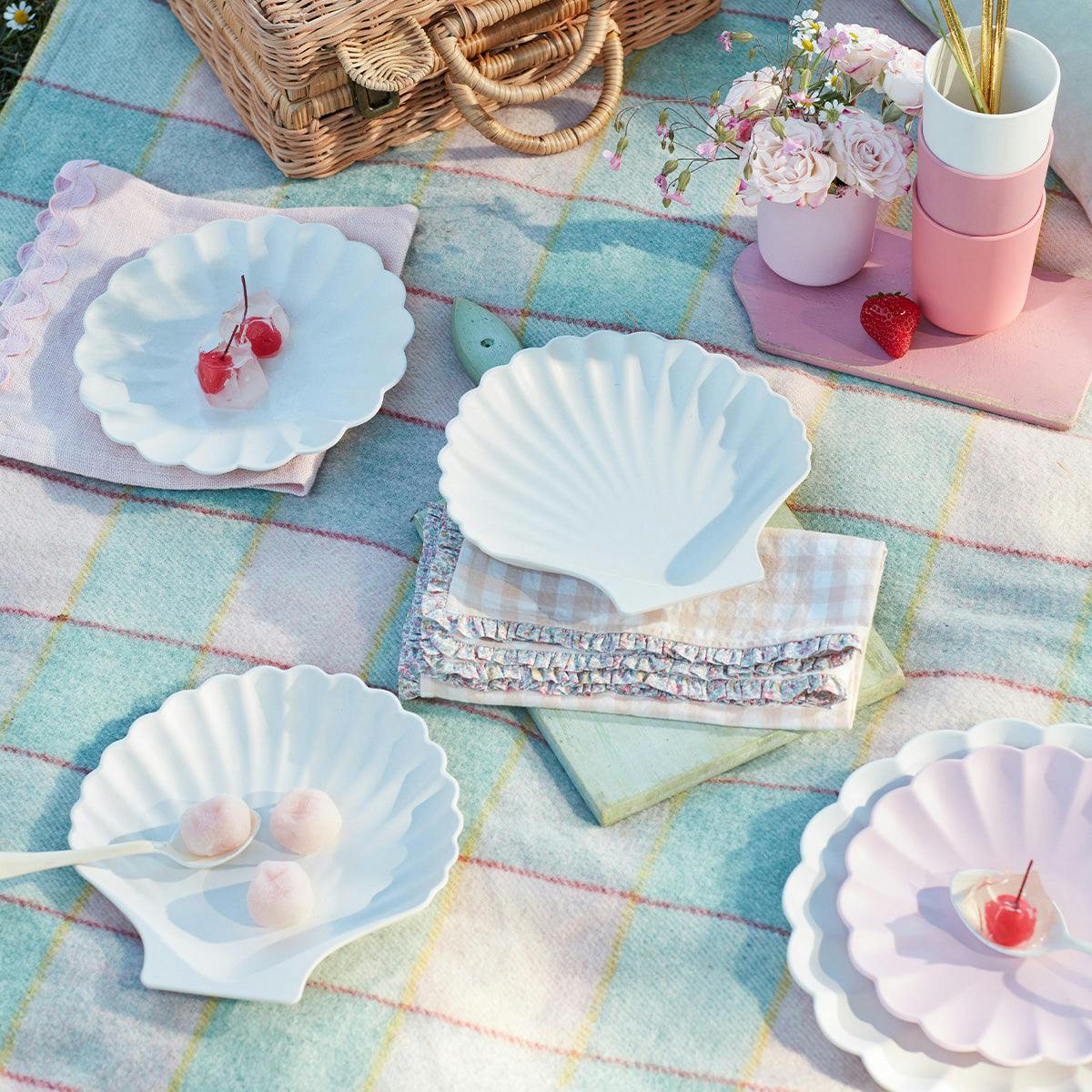 Pastel Ricrac Fabric Napkins