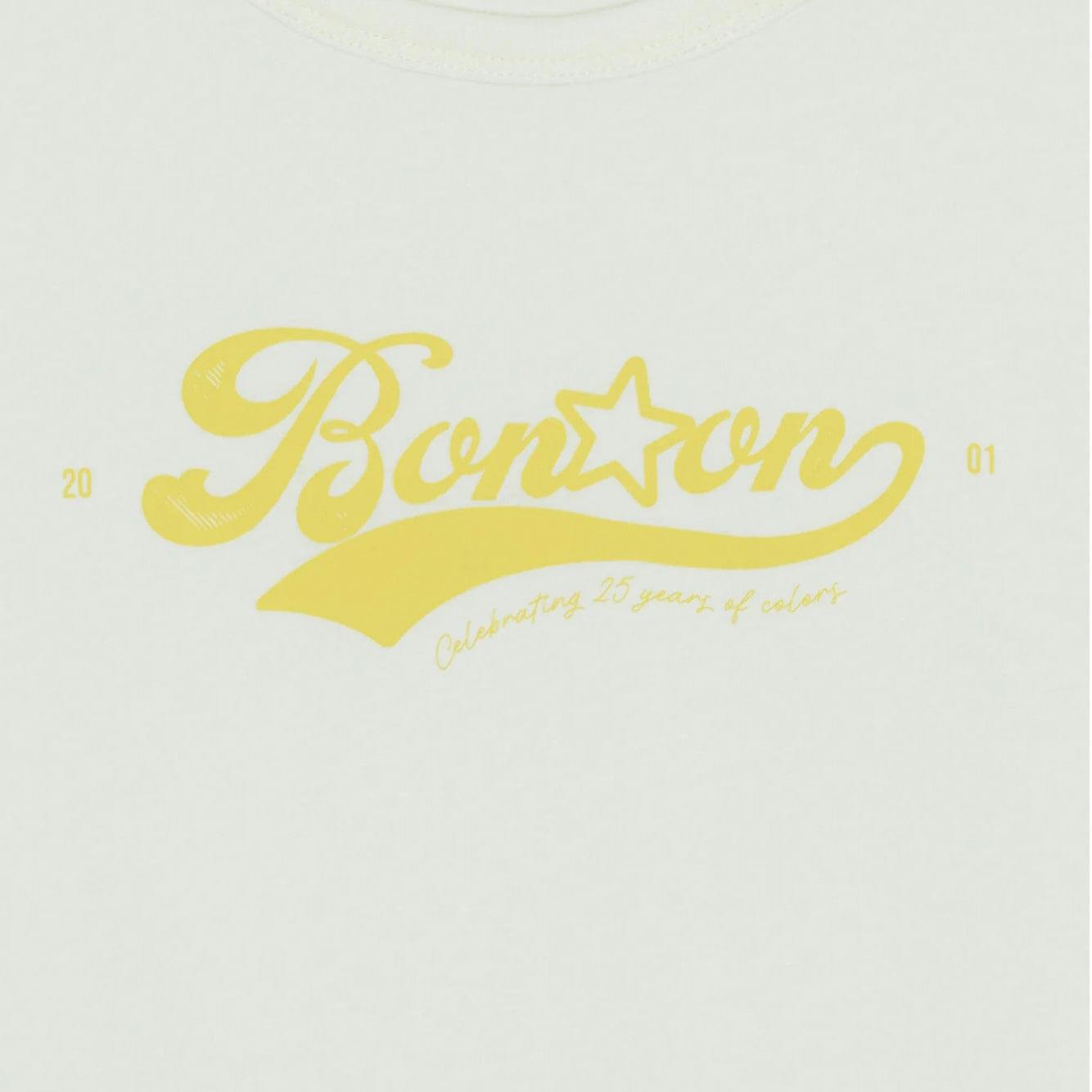 BONTON Livo Tee 25 Ans - Straw