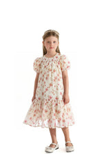 Pink Vienna Floral Dress