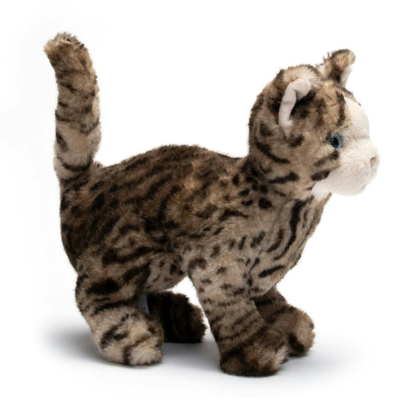 LA PELUCHERIE My Cat Gustave - Small 26cm - Tiger