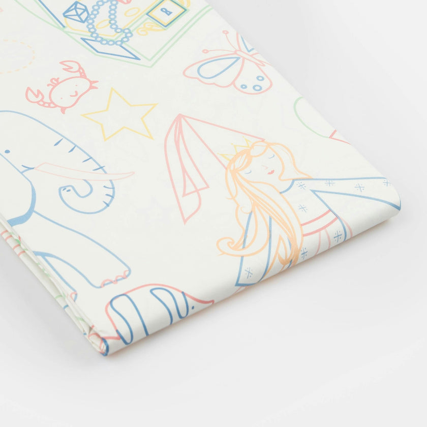 Color In Activity Tablecloth