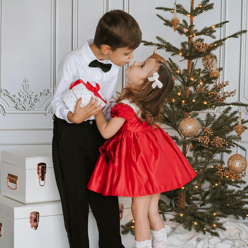 Holly Amad Satin Ceremony Dress