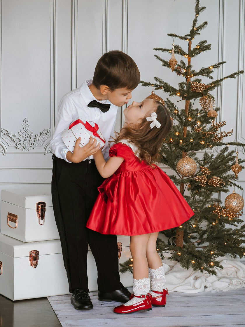 Holly Amad Satin Ceremony Dress