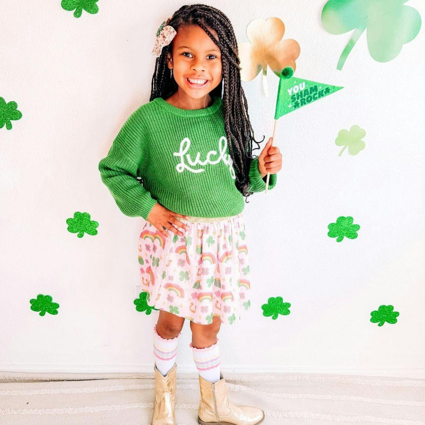 Lucky Doodle St. Patrick's Day Tutu