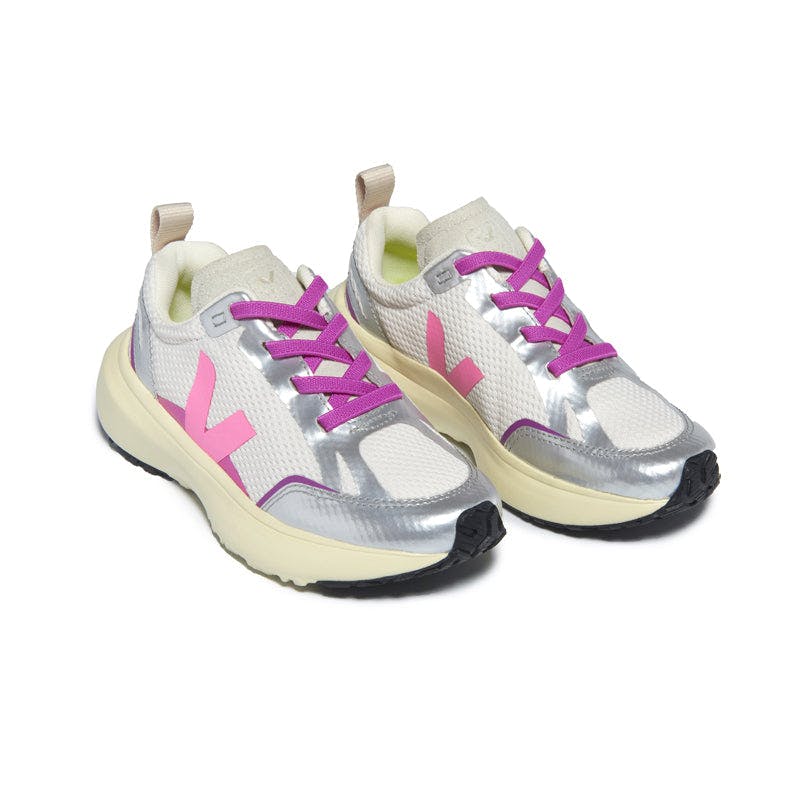 VEJA Canary Alveomesh Laces Sneakers - Malibu Silver
