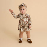 Dauphine Twirl Bodysuit Dress