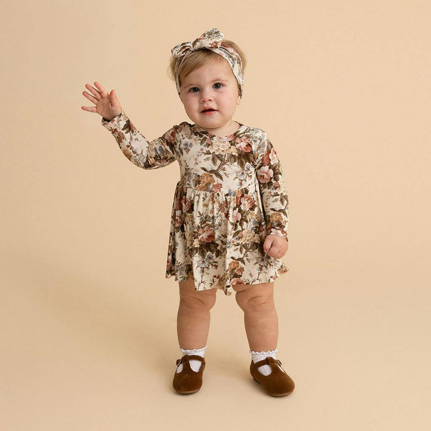 Dauphine Twirl Bodysuit Dress