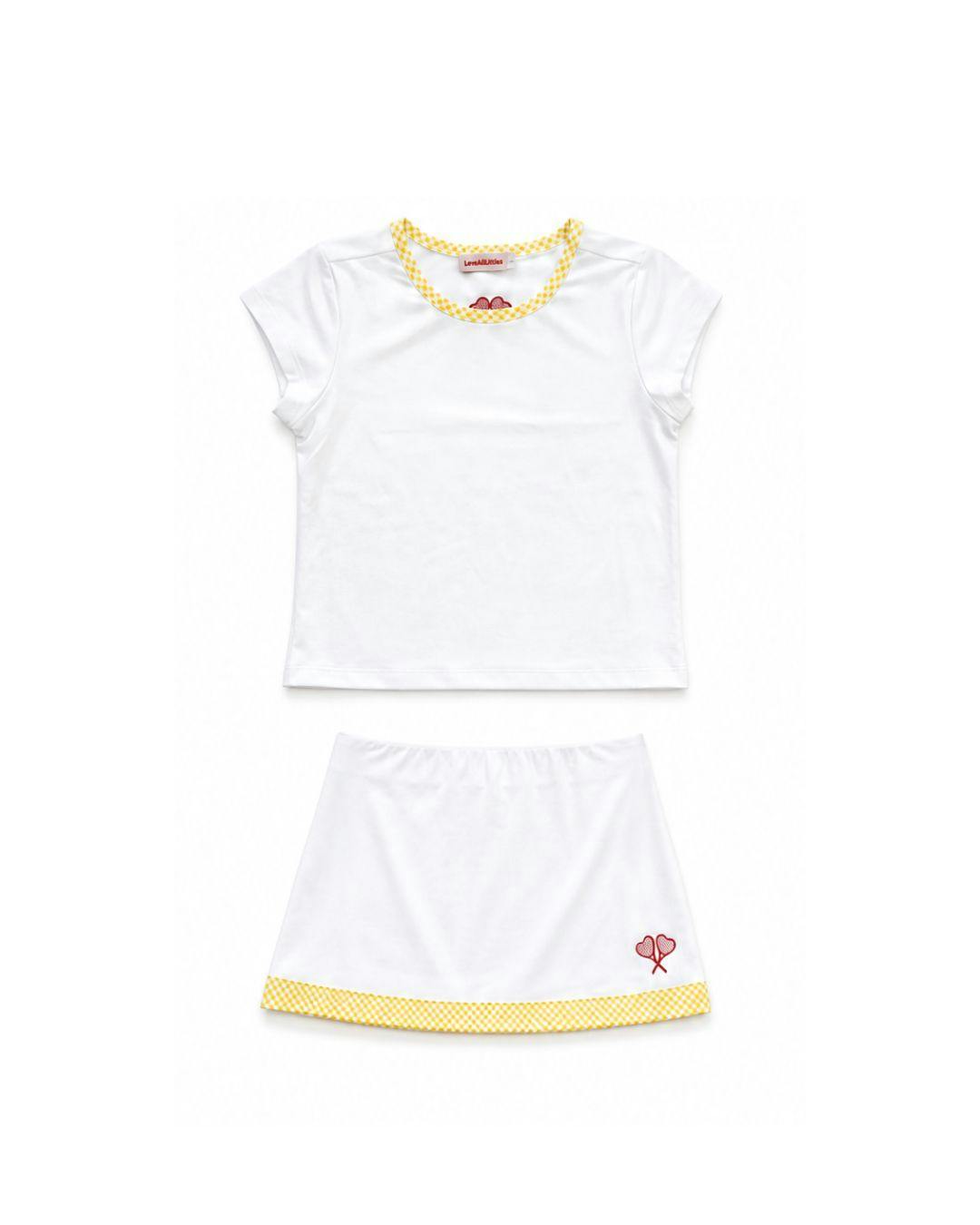Love All Littles Scarlett Tennis Top
