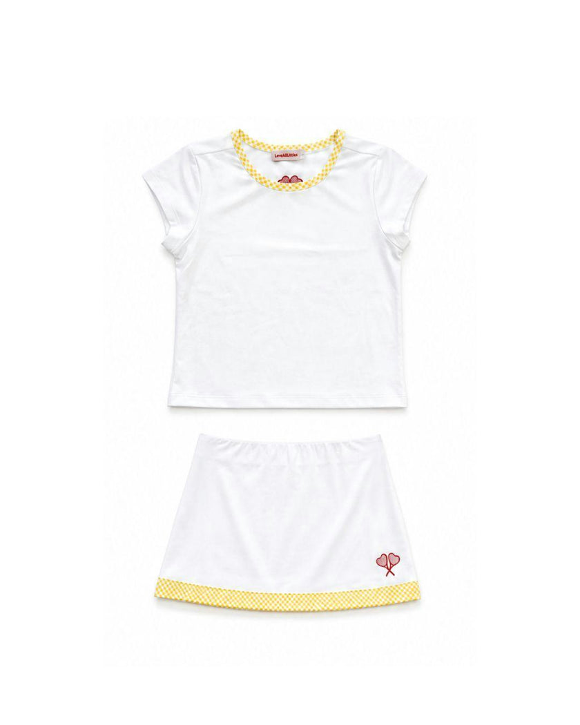 Love All Littles Scarlett Tennis Top