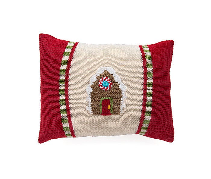 Mini Gingerbread House Pillow