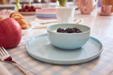 Plate and Bowl Set | Seafoam