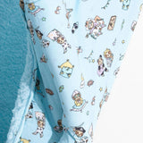 Sloth Pajama Party Bamboo Sherpa Blanket