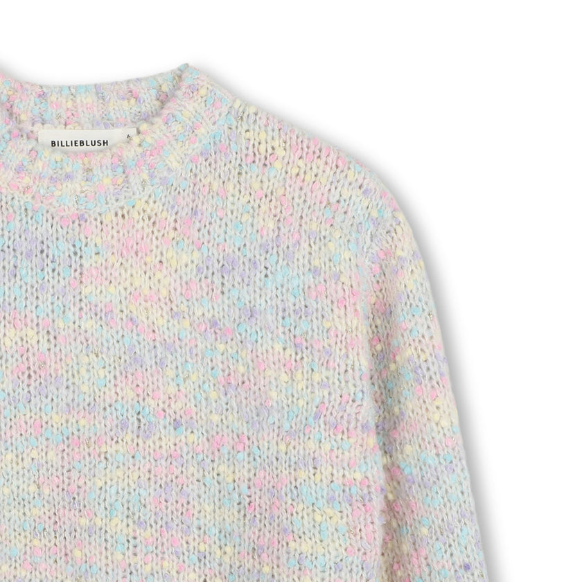 Multicolor Fancy Knit Sweater