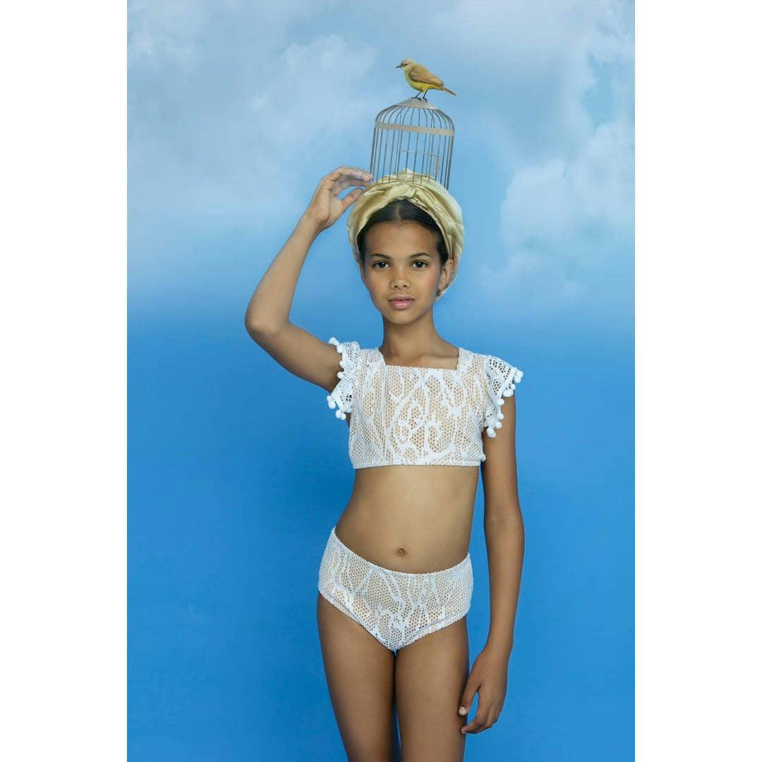 London Sleeveless Two-Piece Bikini