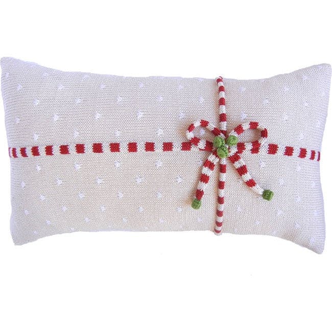 Gift Candy Stripe with Dots Pillow