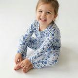 Porcelain Vine Bamboo Toddler Pajama Set