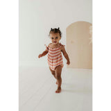 Tie-Smocked Bodysuit Sunset