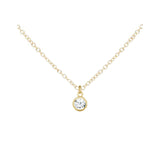 April Birthstone Necklace
