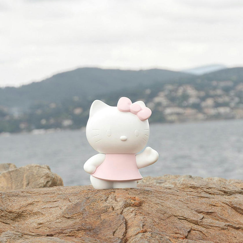 Hello Kitty ROBE Matt White & Pastel Pink Dress 10.5in