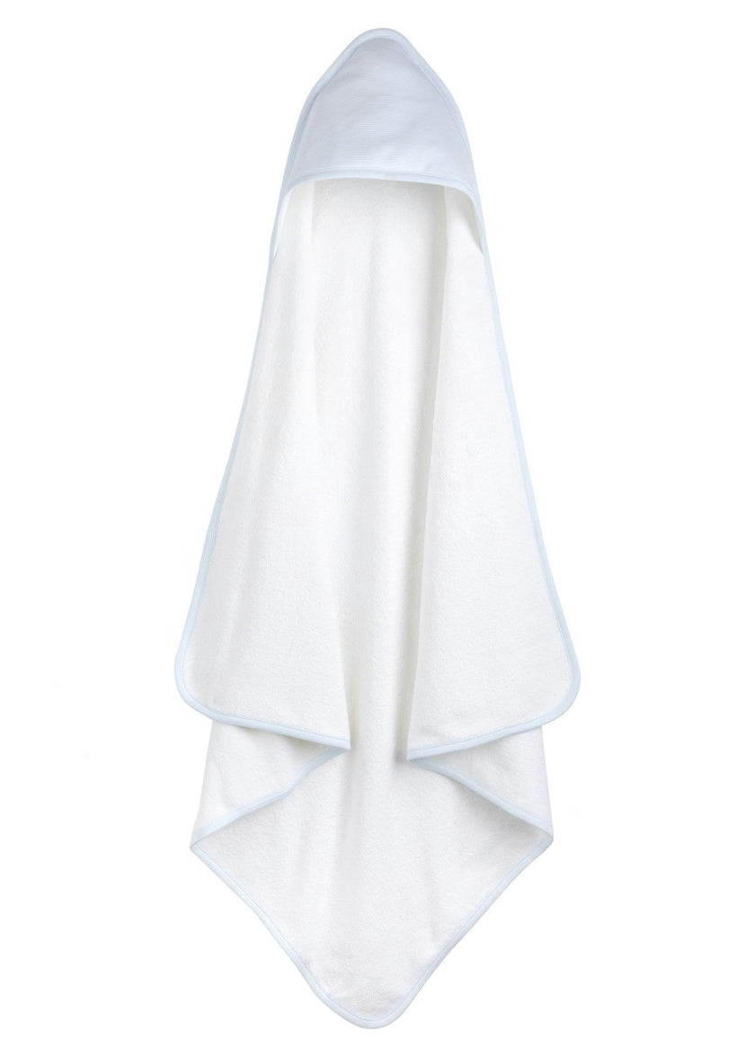 Hooded Towel - Blue Stripe