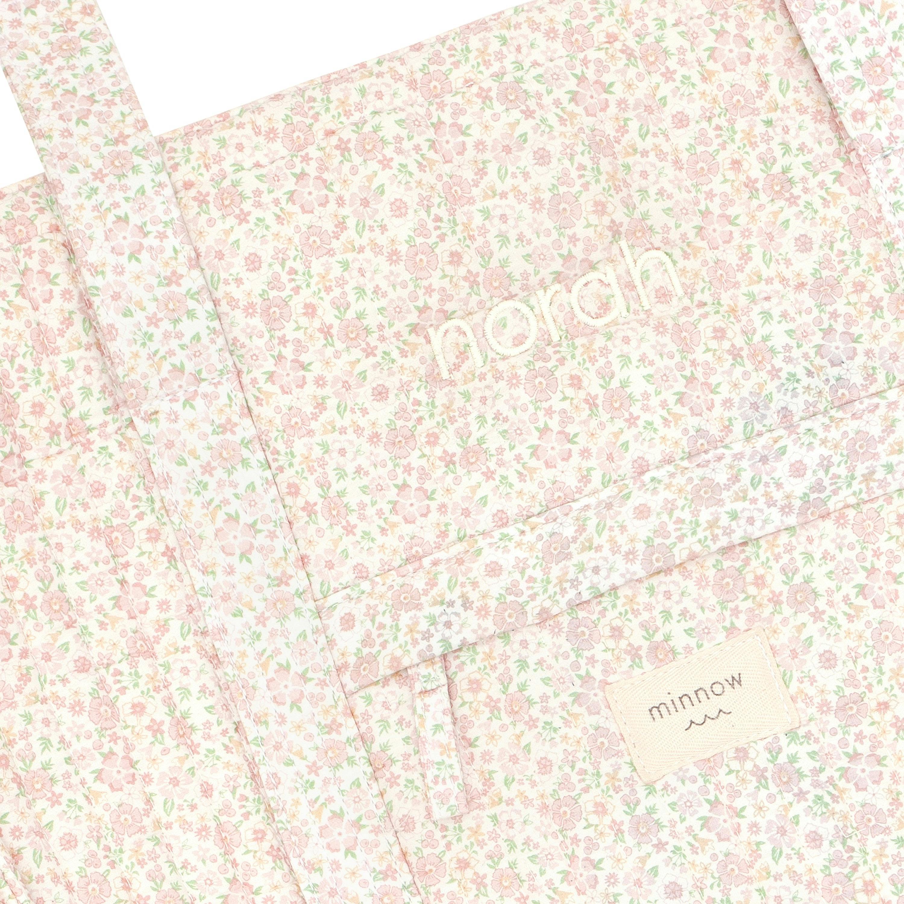 antique floral everyday tote