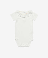Belle Ruffle One-piece, Vanilla Piping