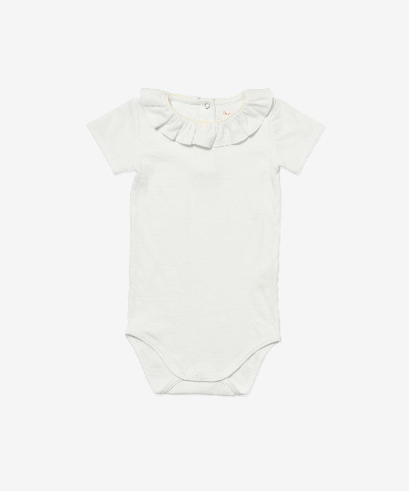 Belle Ruffle One-piece, Vanilla Piping