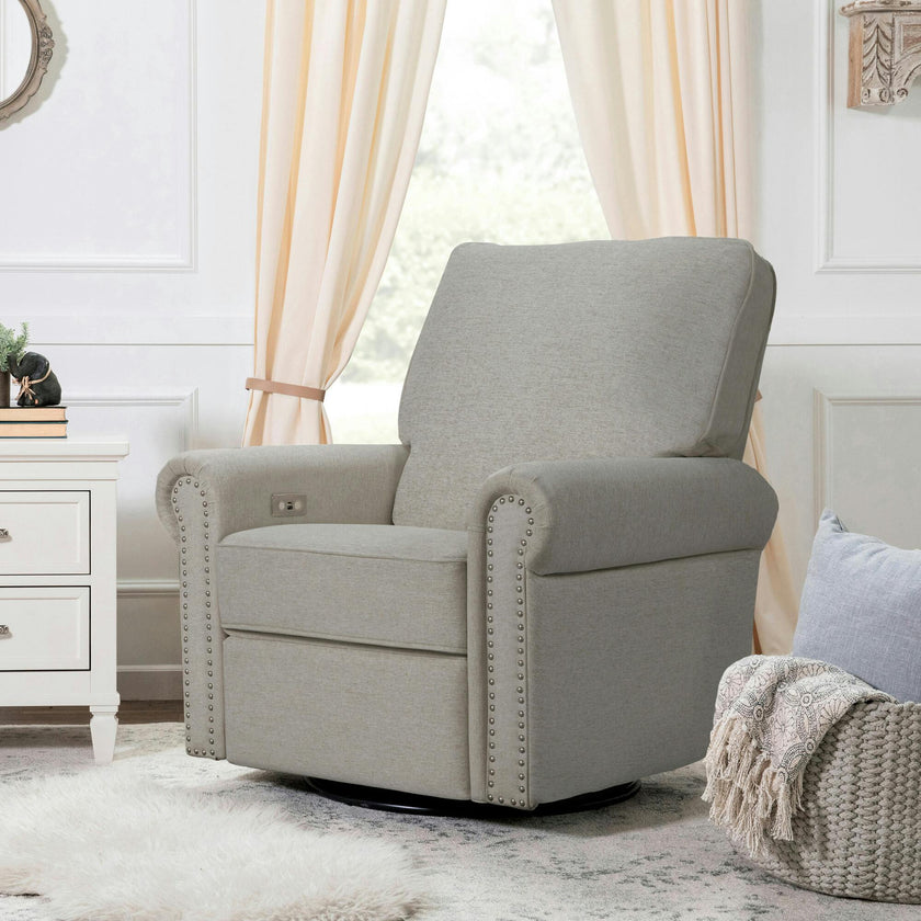 Linden Electronic Recliner And Swivel Glider