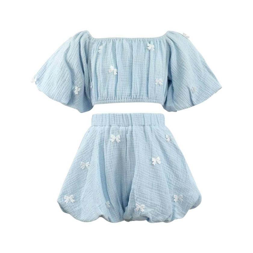 Pastel Hailey Bow Bubble Set