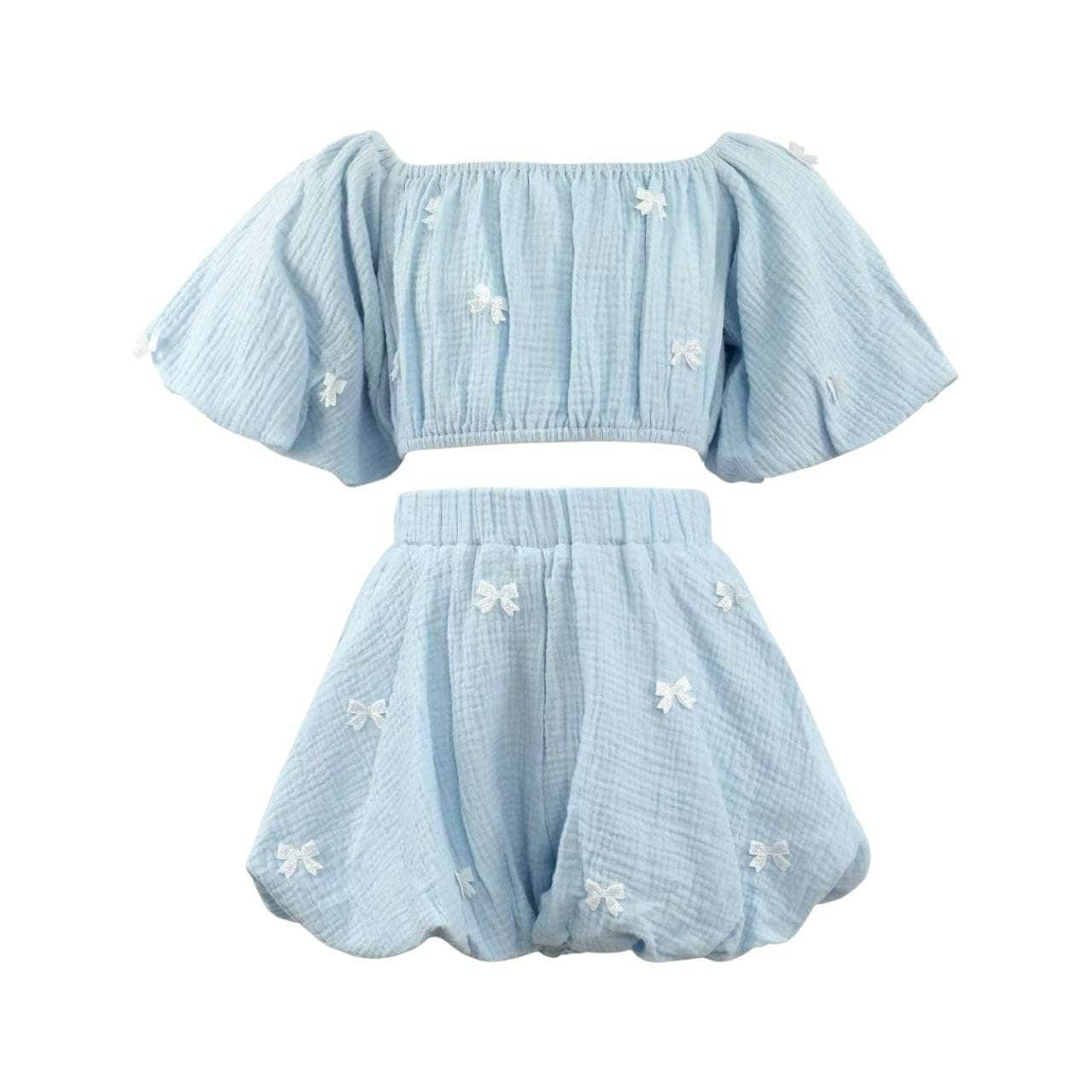 Pastel Hailey Bow Bubble Set