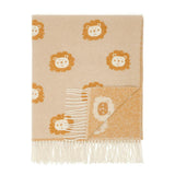 Super Soft Merino Baby Blanket - Ochre