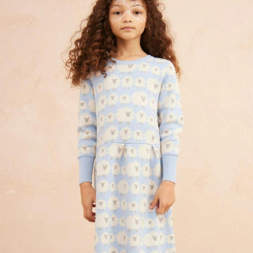 Little Bo Peep Dress | Sky